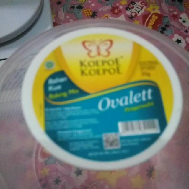 

Ovalett cap koepoe koepoe isi 30gr