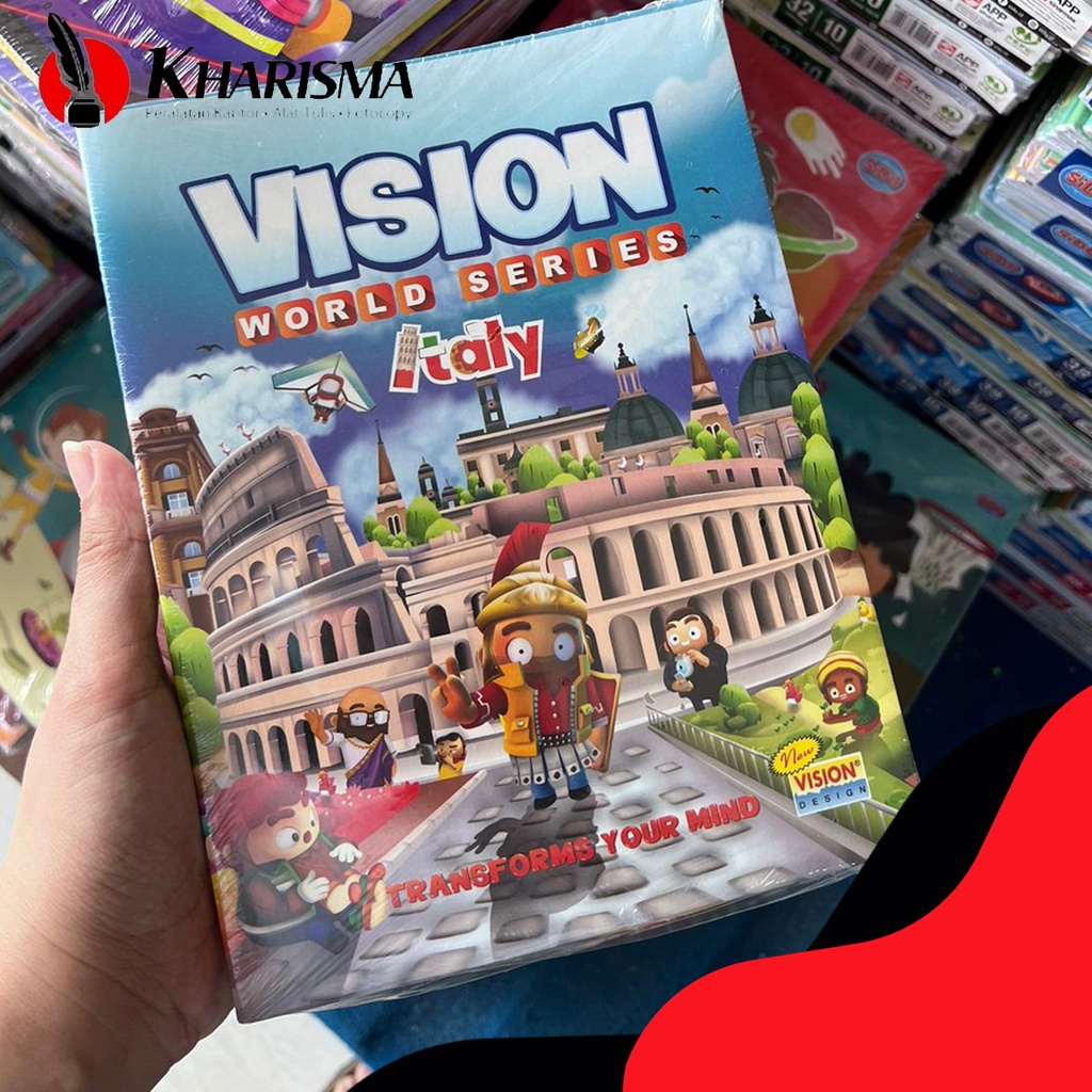 

Buku Tulis VISION 38 lembar isi 10 buku