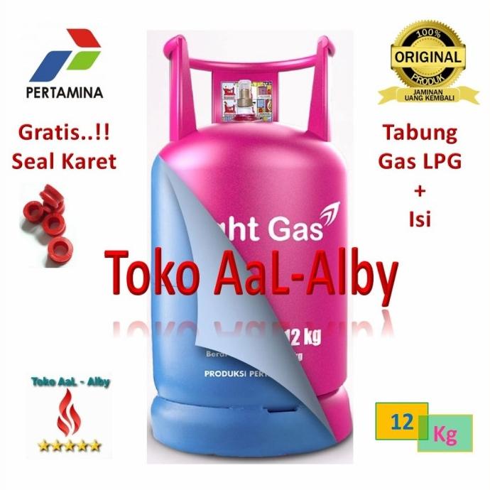 Tabung Gas 12 Kg LPG/Elpiji + isi