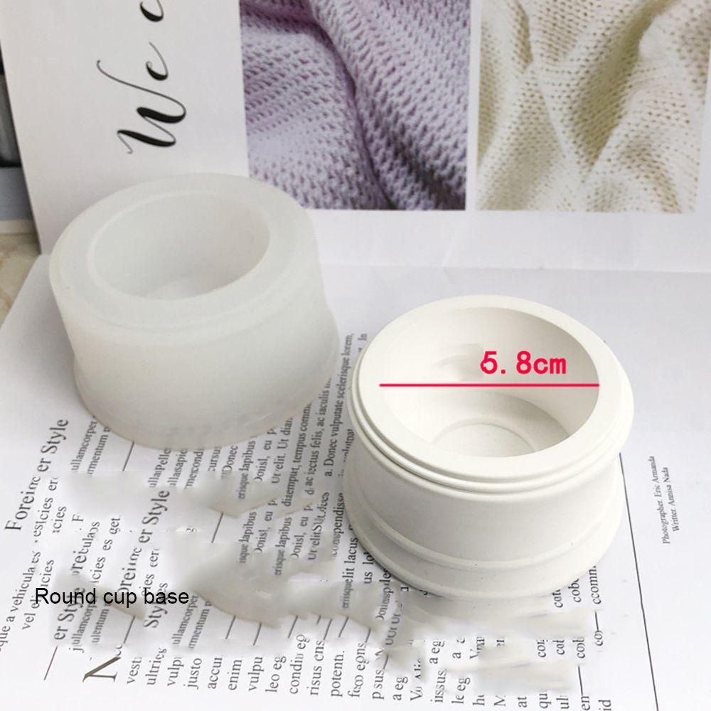 Solighter Round Ball Candle Cetakan Lilin Lilin Handmade Aromaterapi Perlengkapan Membuat Lilin Kerajinan Tangan Untuk Resin Epoxy