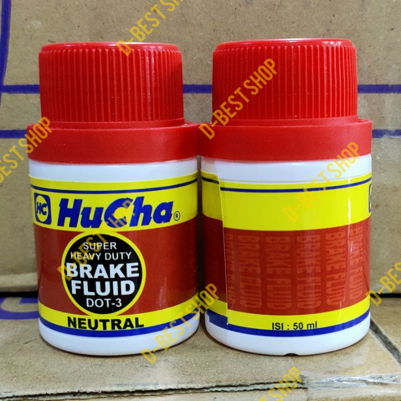 minyak rem mobil / motor DOT-3 warna neutral - 50ml