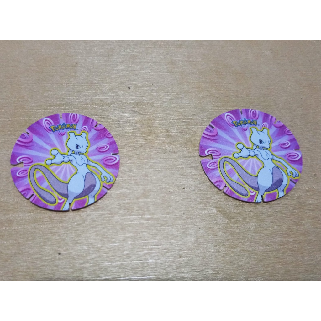 Tazos Pokemon Coin 2021 Mewtwo Chiki Balls