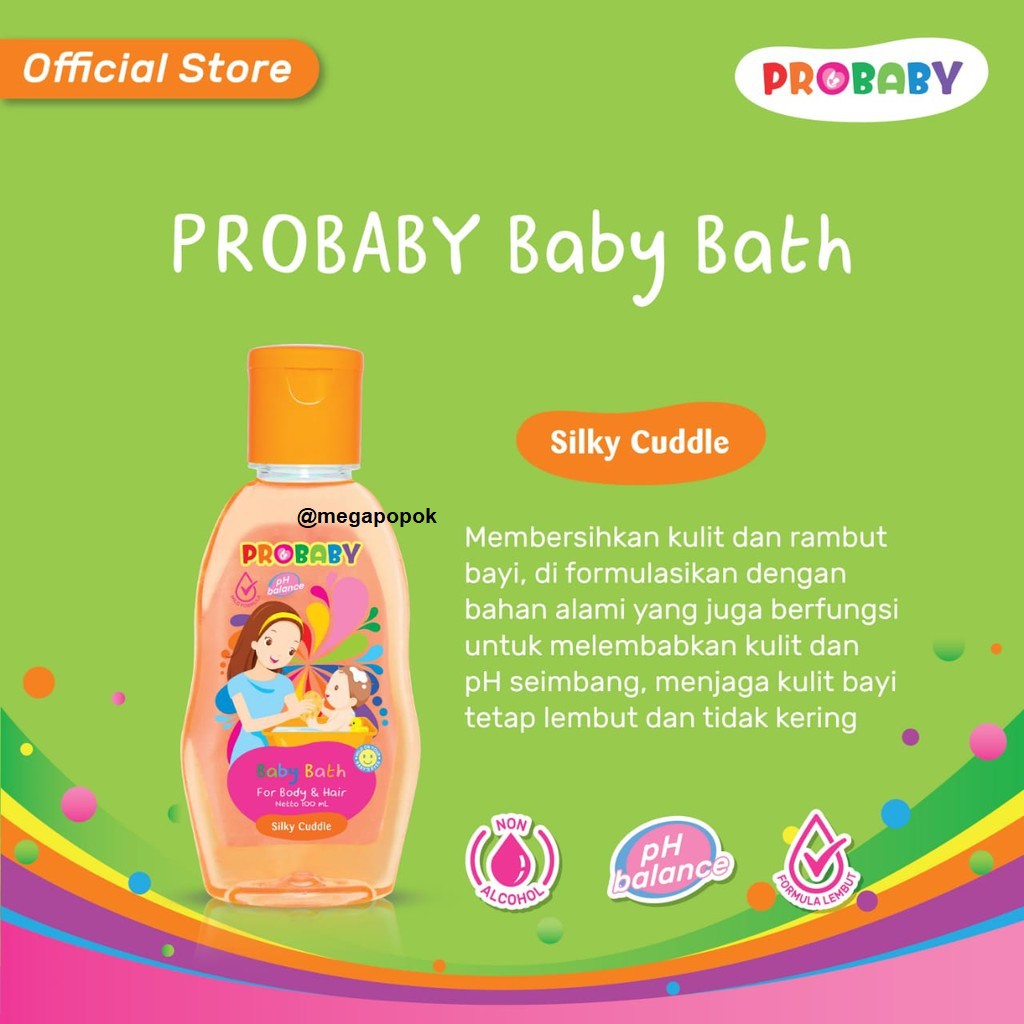 ProBaby Baby Bath 100ml/megapopok