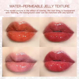 Water Light Lip Gloss Transparant Glasting Glossy Lipstick Moisturizing and brightening lips Korean XX057