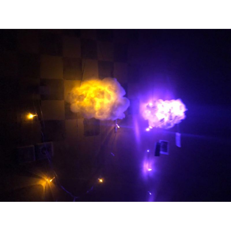 (BACA DESKRIPSI) Awan Aesthetic / Lampu Awan Aesthetic / Dekorasi Kamar Aesthetic