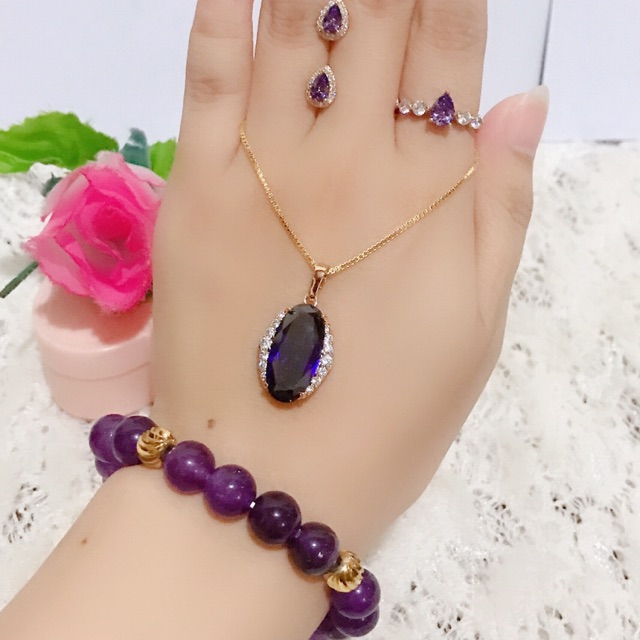 set giok permata giok ungu 88