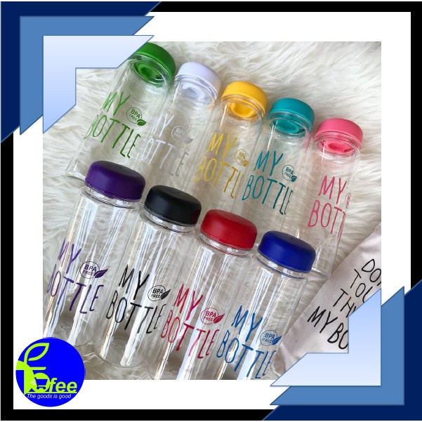 [IMPORT] - My bottle Free Pouch Botol Minuman Bonus Tas Infused 500ml Kode MB07