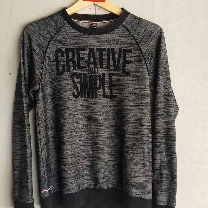 CREWNECK AIRWALK CREATIVE BUT SIMPLE ORIGINAL SECOND BRANDED