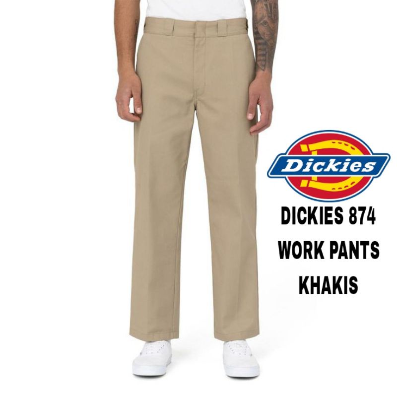 (COD) CELANA ORIGINAL DICKIES 874 REGULER FIT - WORK PANTS - CELANA CHINO DICKIES BEIGI  / CHINO WORK PANTS REGULER FIT / CELANA CHINO DICKIES 874 / WORKPANTS HYPBEAST / WORKPANTS DICKIES 874 ORIGINAL FIT / CELANA DICKIES CREAM 874