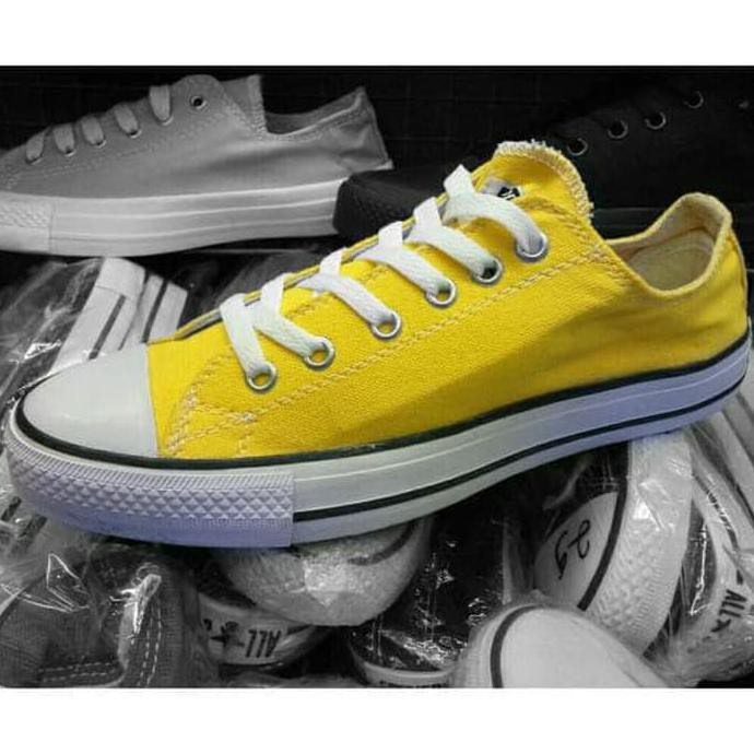 converse kuning mustard