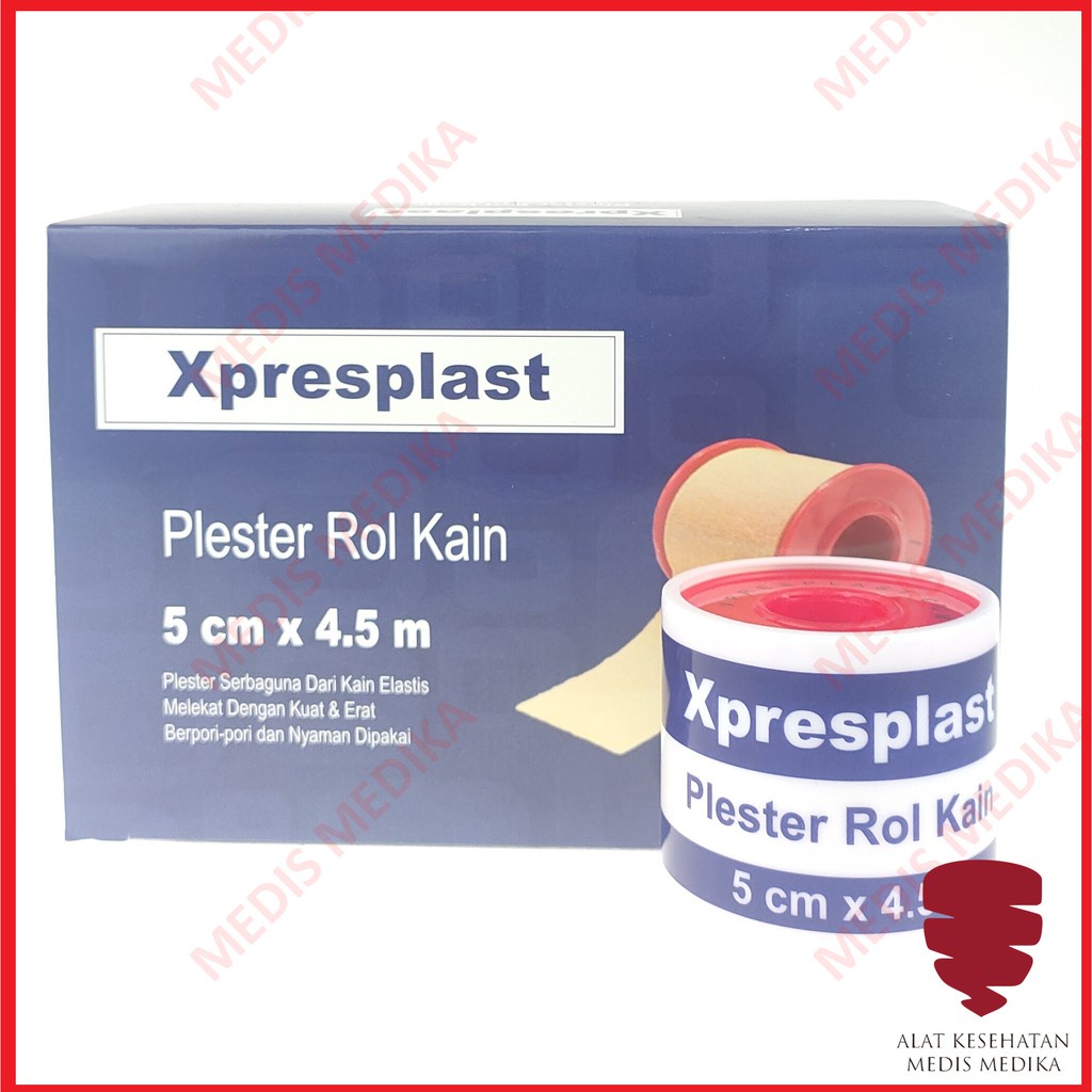 GIDCare Xpresplast Roll 5 X 450CM Plaster kain Penutup Luka Alat P3K