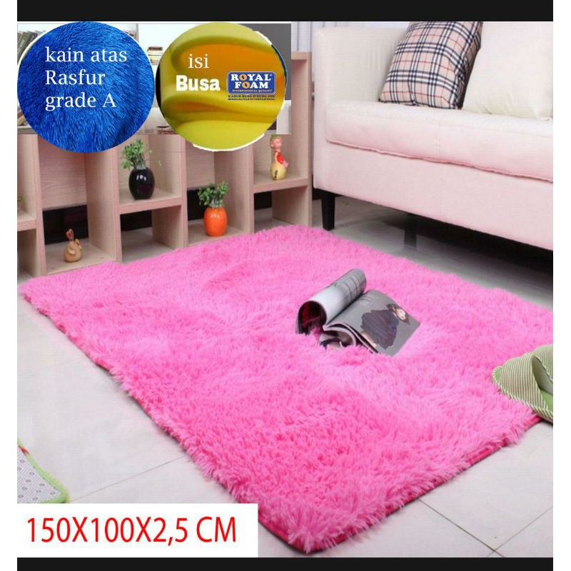 KARPET BULU RASFUR / KARPET BULU / KARPET RASFUR