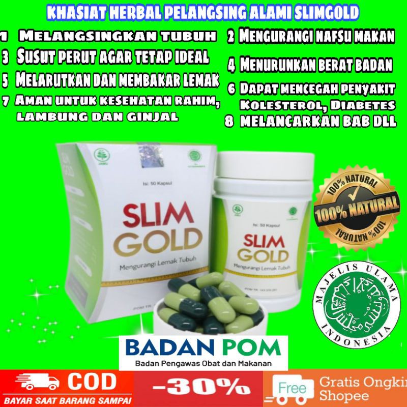 Obat pelangsing Obat kesehatan Obat herbal Obat tradisional Obat alami Obat Slim gold
