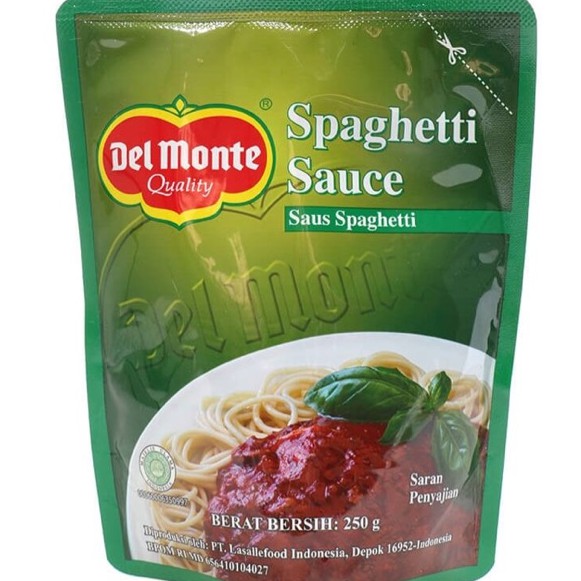 

DELMONTE Spaghetti Sauce (Saus Spaghetti) 250gr
