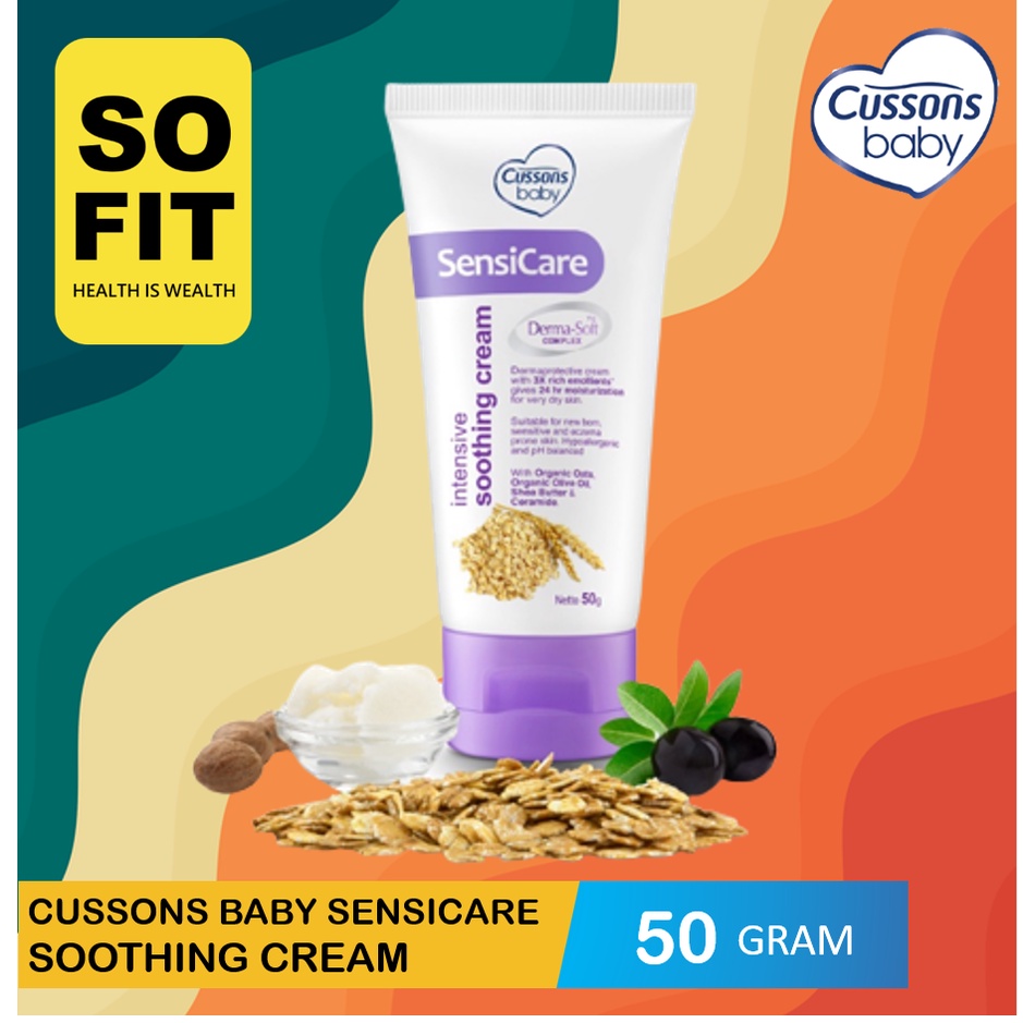 CUSSONS BABY SENSICARE SERIES / Hair Body Wash /Lotion /Soothing Cream Kulit Sensitive Skin / Sensi Care