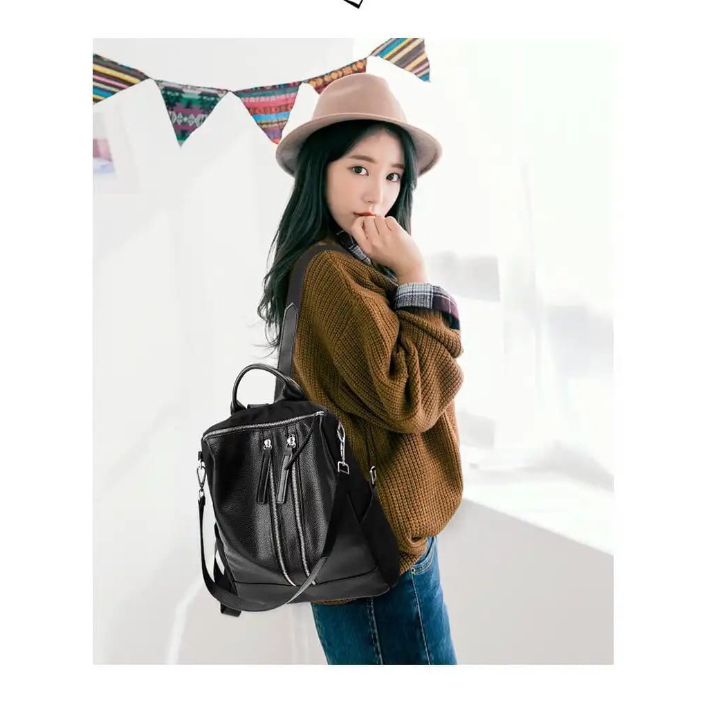 GT 1259 EL 6133 RISCE TAS RANSEL MULTIFUNGSI IMPORT WANITA CEWEK PEREMPUAN JAKARTA BATAM