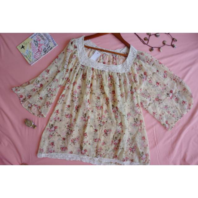 Baju atasan chiffon 0024