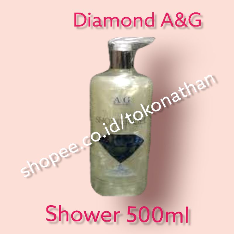 6 PCS SABUN MANDI DIAMOND berlian A&amp;G / SHOWER GEL diamon