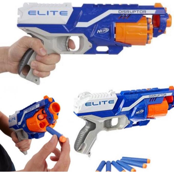 Tembakan Mainan Nerf Disruptor Nstrike Elite