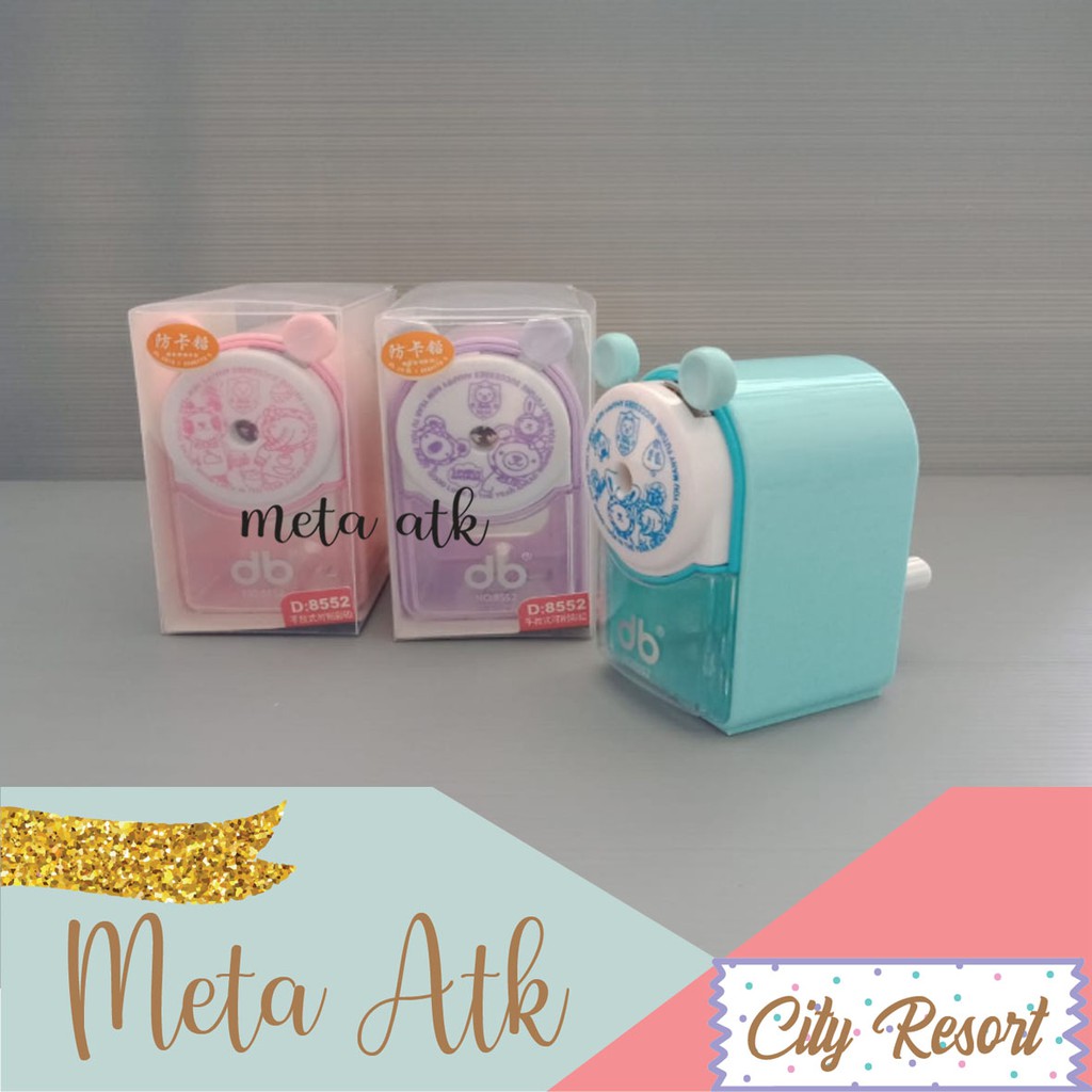 

Sharpener / Rautan / Serutan Putar Bazic 8552