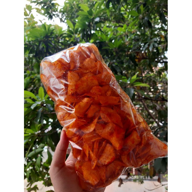 

Kripik Singkong Balado/Pedas