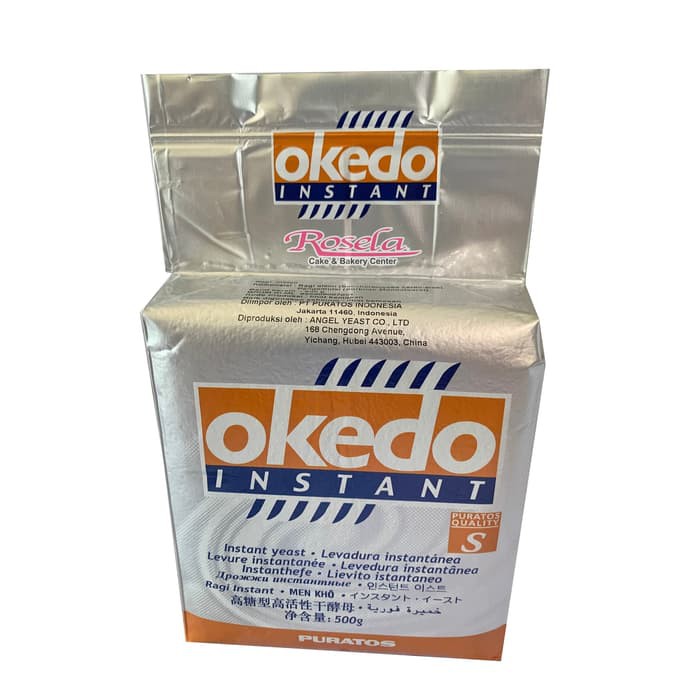 

Okedo Instant Yeast 500 g / Ragi Kering