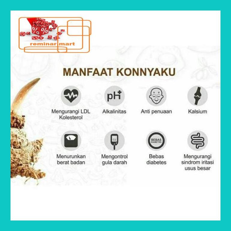 

S0Bers Shirataki Rice Low Carbs / Beras Shirataki Kemasan 1000Gr / 1Kg Ric0S50B