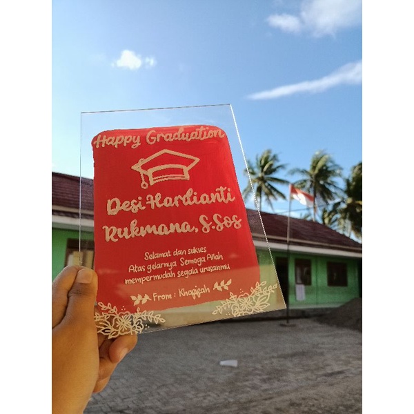 

Acrylic size A5 w/ Color