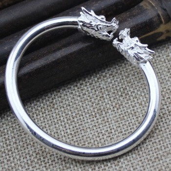 925 perak sterling Fashion Suasana Fashion Naga Gelang Unisex Perhiasan Wanita / Fashion Atmosphere Dragon Bracelet Unisex Jewelry Lady