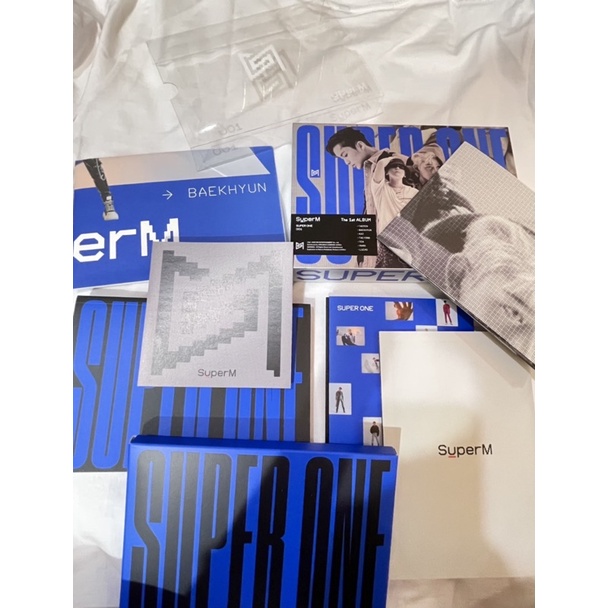 superone album superm b ver mark baekhyun lucas album