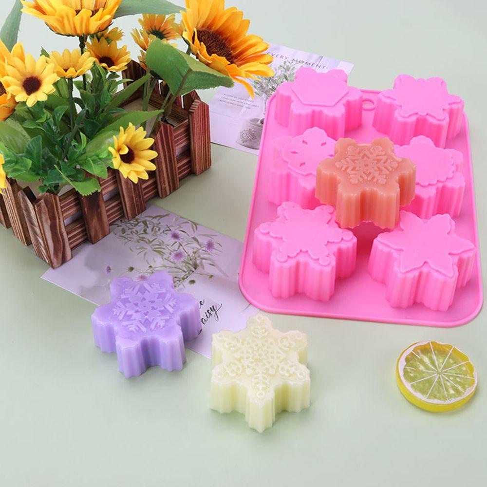 Preva Silicone Soap Mold Making Supplies Perlengkapan Sabun Handmade Bentuk Salju 3D