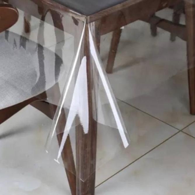 ➾ Taplak Meja Makan/Plastik Mika Bening/Taplak Meja Plastik “TEBAL” + ✰