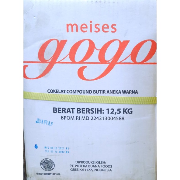 

Gogo Meises Kemasan Repack 1kg