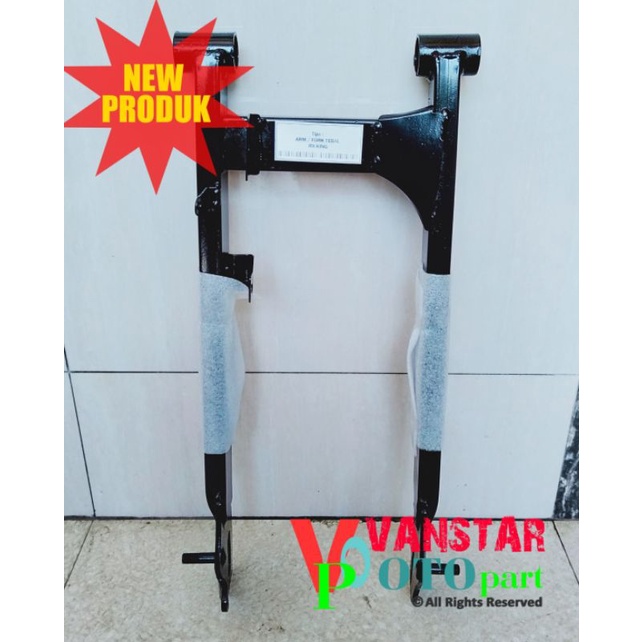 swing arm lengan ayun fork belakang RX king hitam tebal