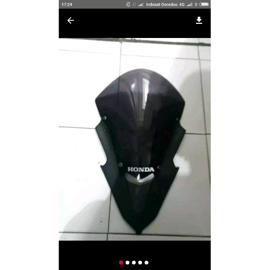 visor V2 untuk New CBR 150 Facelift Limited