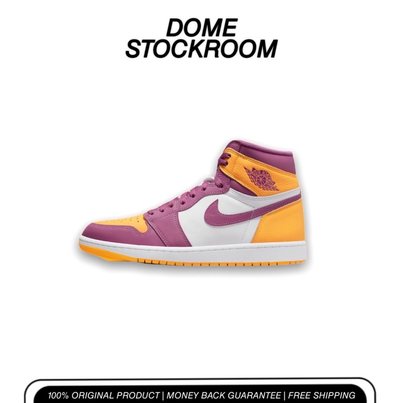 NIKE AIR JORDAN 1 HIGH OG BROTHERHOOD UNIVERSITY GOLD ORIGINAL