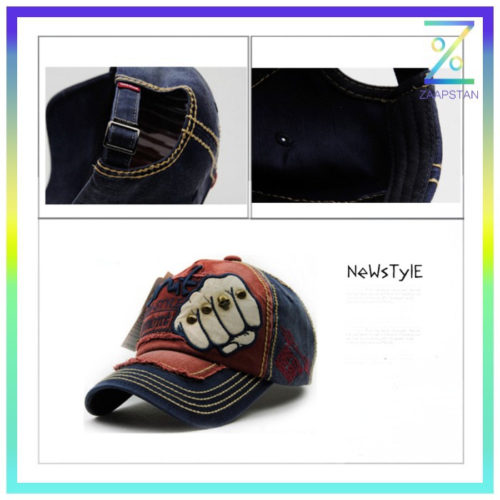 Topi Baseball Snapback New Style Jamont - G9910 - Dark Blue