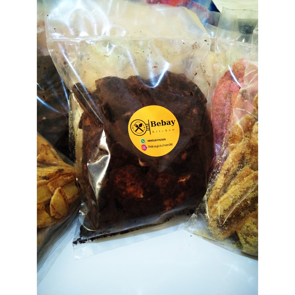 

Keripik Pisang Lampung Rasa Coklat Banana Chips