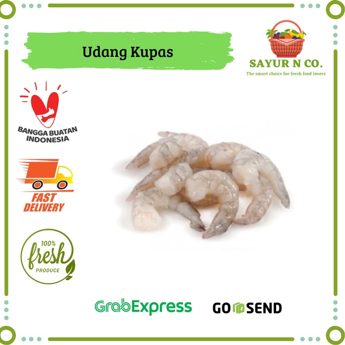 

Udang Kupas IQF Frozen | Sayur N Co Bekasi