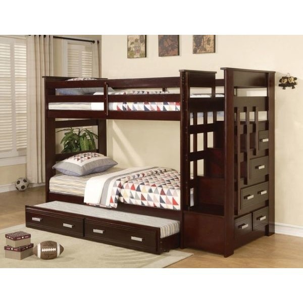 Furniture Kamar Set Tempat Tidur Anak Tingkat Susun Laci Minimalis