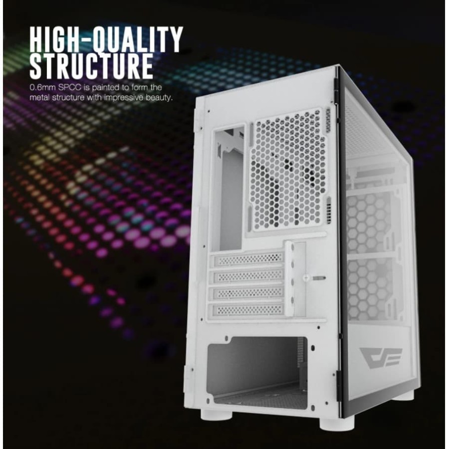 Casing PC Aigo White (Mesh) M-ATX Casing PC