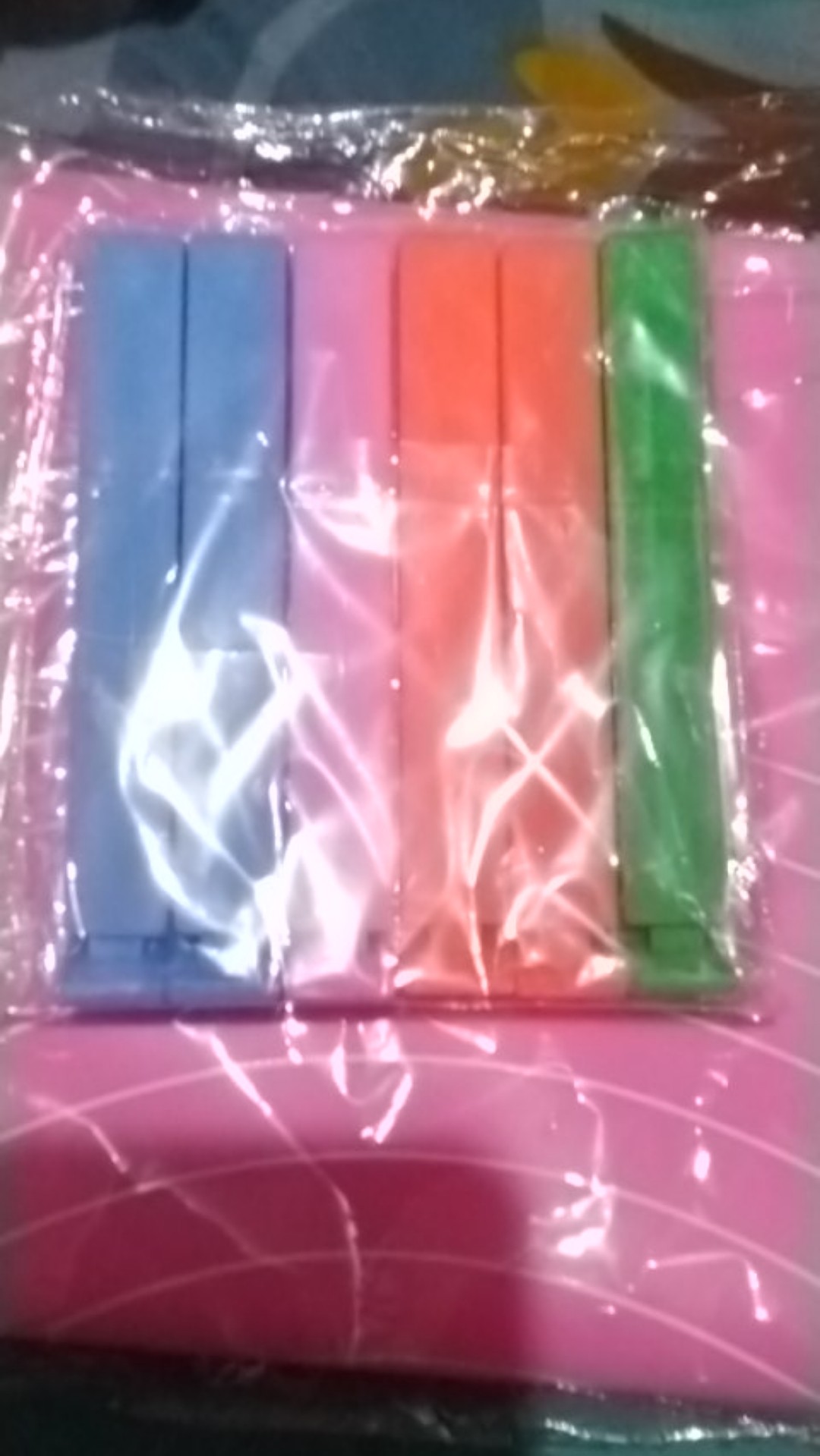 6pcs Klip Penyegel Kantong Makanan Untuk Anak Kecil