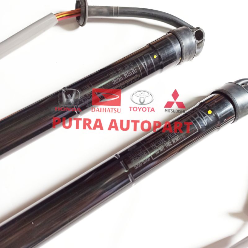 shock bagasi fortuner vrz elektrik 2016up 1set original
