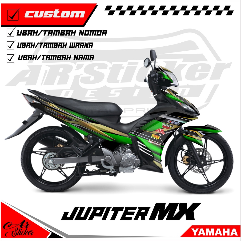Decal Jupiter MX New 135 Hologram Full body - Stiker Jupiter Mx 135 New Full body 002