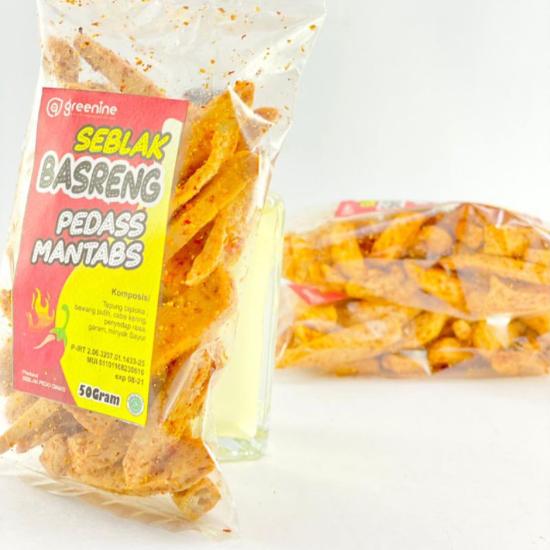 

Easrumart Basreng Baso Goreng Kriuk Renyah Gurih Pedas 50G