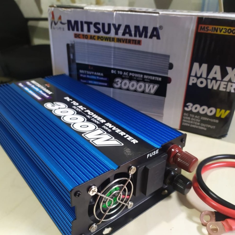 Mitsuyama MS-INV3000W Inverter DC to Ac 220C USB DC 5V 3000 Watt Original