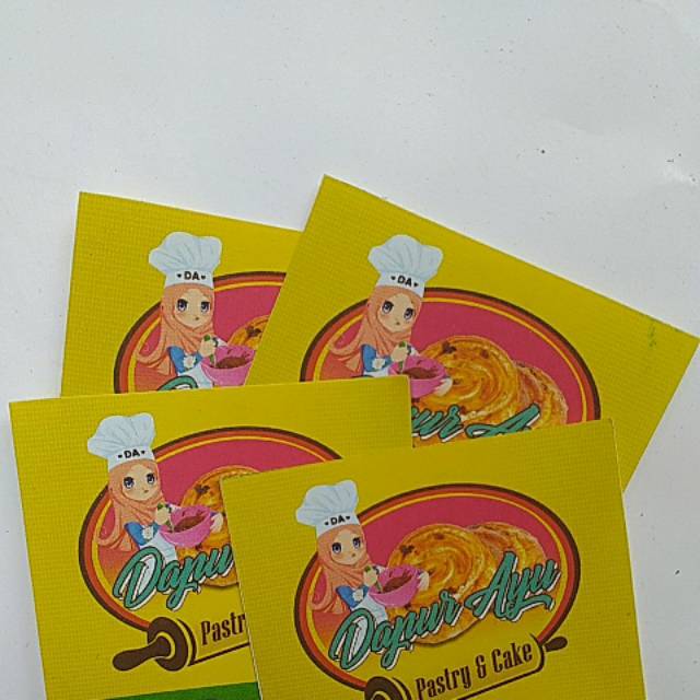 

Stiker Kromo Bulat 6 cm