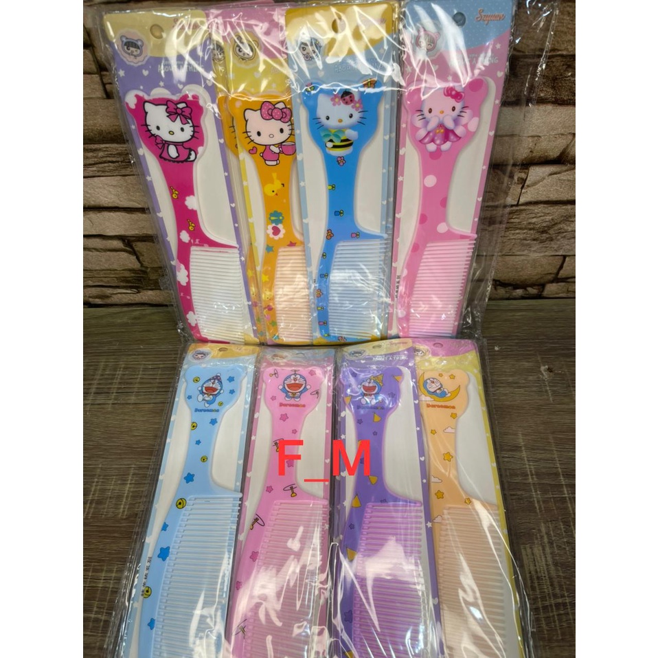 Sisir motif lucu / sisir rambut