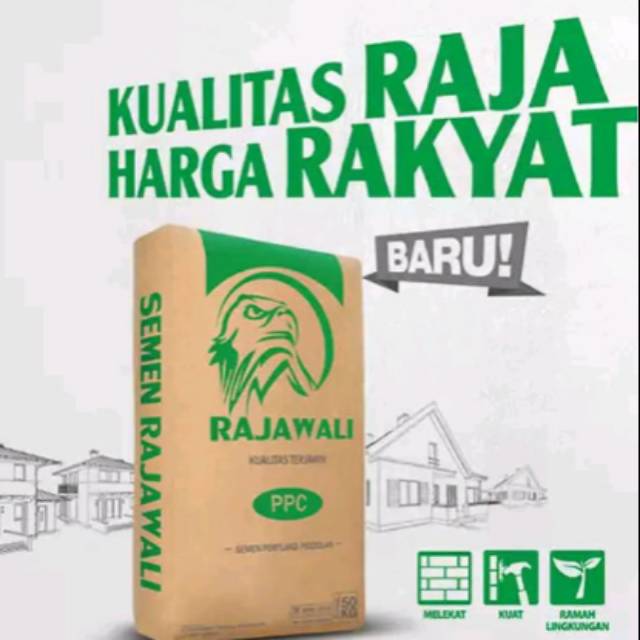 Harga Semen Rajawali 40KG Terbaru Agt 2026 | BigGo Indonesia