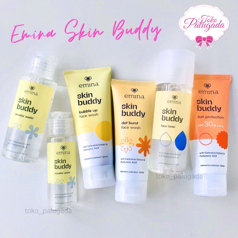 [HARGA PAKET] Emina Skin Buddy Set - Paket Skin Buddy Emina - Paket Skincare Emina